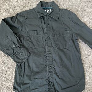 Black Button-Up Shirt